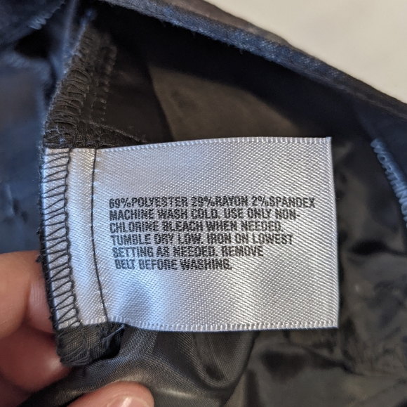 Worthington Modern Fit Straight Leg Trouser Pants with Stripes Women's Size 8 - Picture 11 of 11